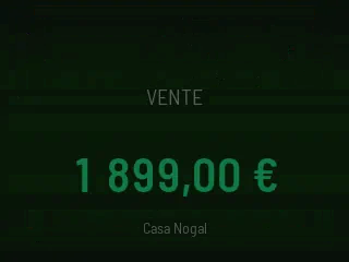 Une grosse commande : le ticket s'efface et VENTE 1 899,00 € reste à l'écran en vert pendant que tombent les confettis.